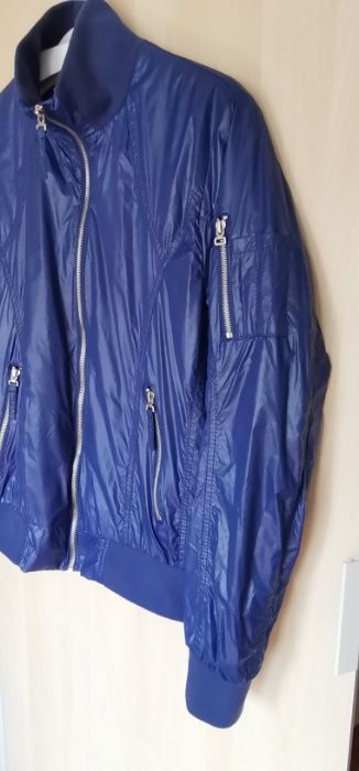 Geaca Jacheta dama RISSKIO Italy lucioasa shimmer marimea M impecabila