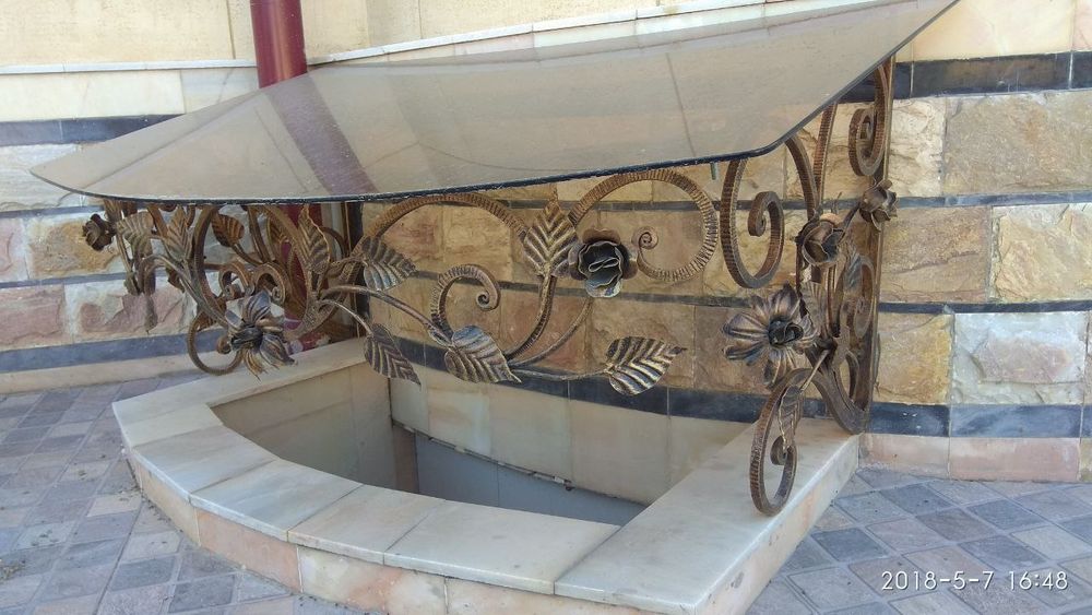 Навес, Решотка, Перила, Ограждения, Лексан. Металлоконструкция