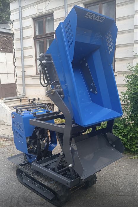 Detectie Romania. Defrisare teren  mini buldo dumper