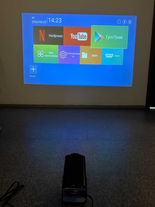Проектор для дома HY320mini YouTube Netflix