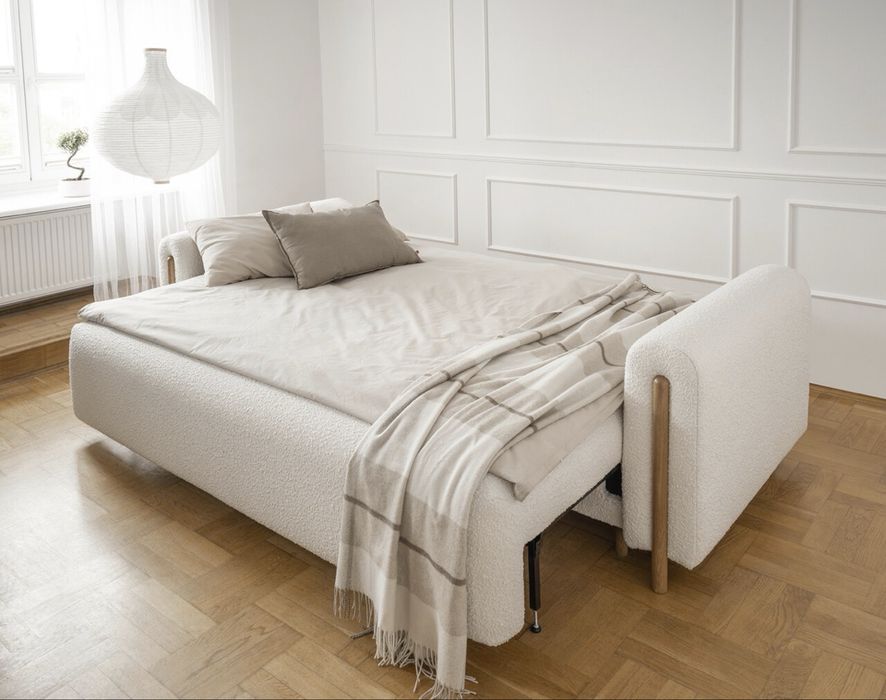 Canapea extensibilă modernă Eltap Arcadova – Design minimalist, stare excelentă