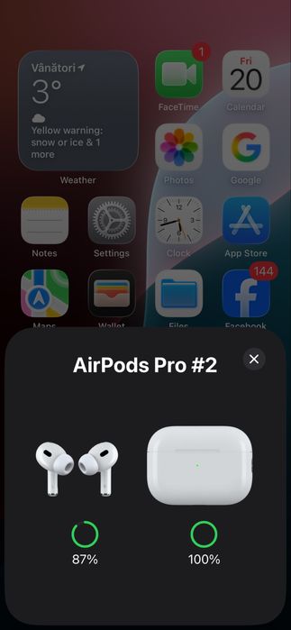 Air Pods pro 2 cu toate accesoriile