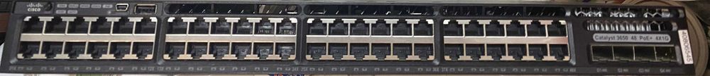 Комутатор/Суич/Switch Cisco Catalyst WS-C3650-48PS