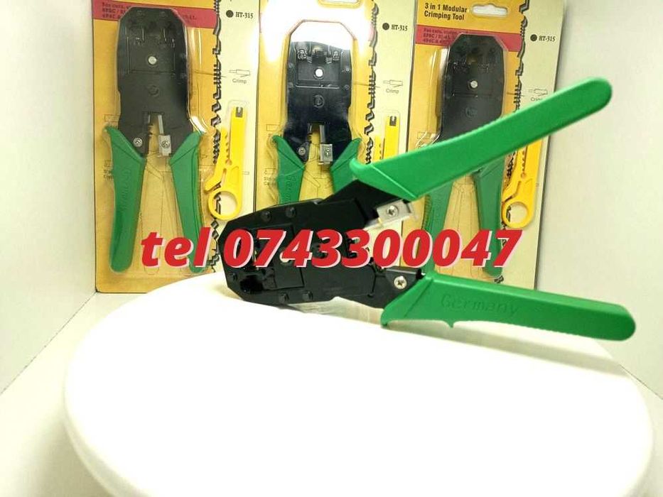 Instrument De Sertizare Modular 3 in 1 Rj45 Rj11 Cat5e Cat6