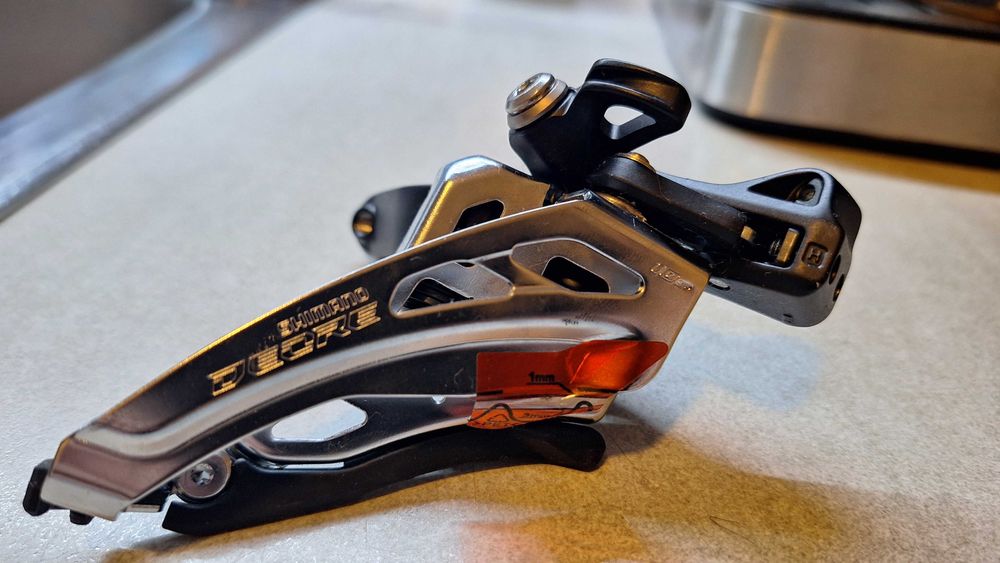 Shimano Deore Преден дерайльор FD-M4100 + Команда SL-M5100 2×10 нови