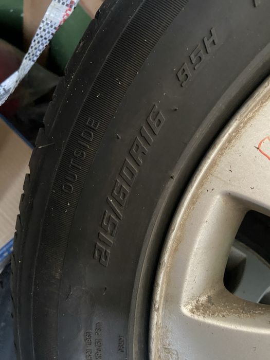 Новые Шины с дисками 5х112 215/60/R16 за 100к каждый комлект