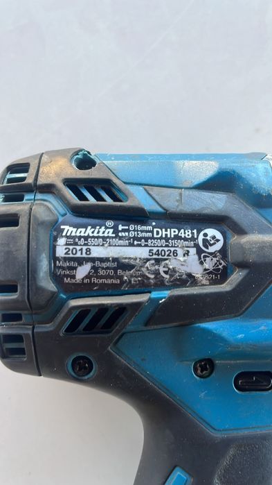 Vand autofiletanta Makita DHP 481 defecta