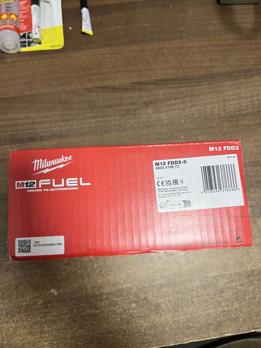Bormasina Milwaukee M12 FDD2