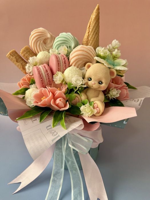 Букеты цветов из мыла!