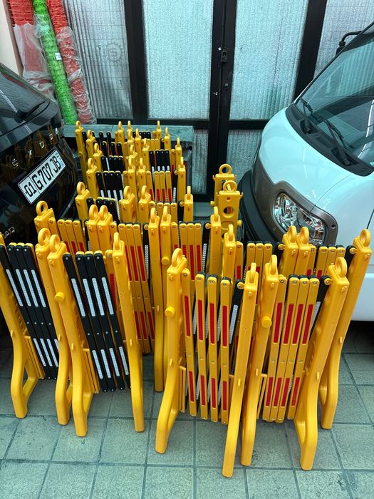 дорожное ограждение пластикого