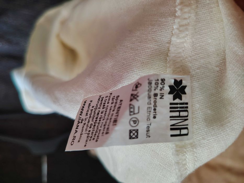 Bluza Iiana de in cu broderie
