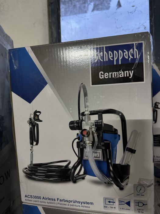 Pistol de vopsit electric  scheppach