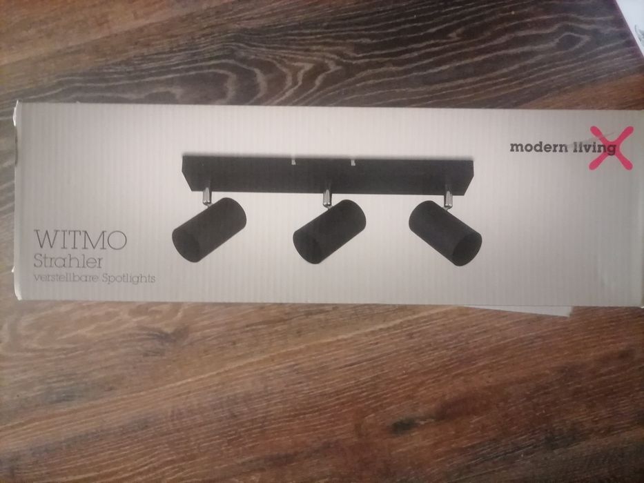 Proiector metal cu 3 becuri