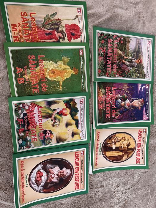 Colecția Biblioteca Formula AS – Leacuri de Sănătate (7 volume)