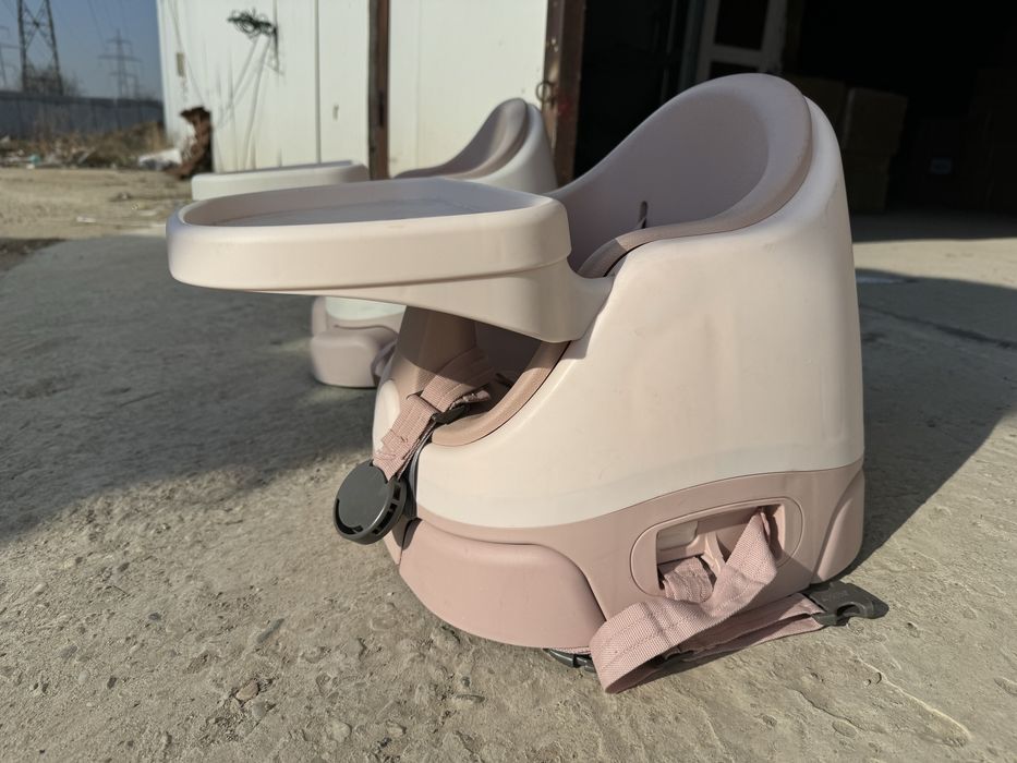 Scaun inaltator de masa roz pal