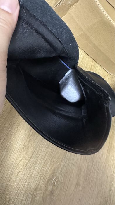 Натуральная кожа ботильены/сапоги