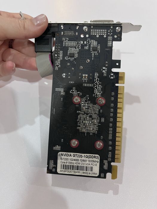 Видеокарта NVIDIA GeForce GT 220