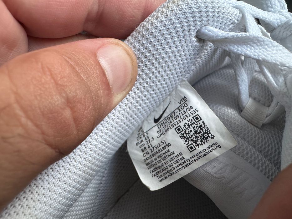 Маратонки Nike white court 43