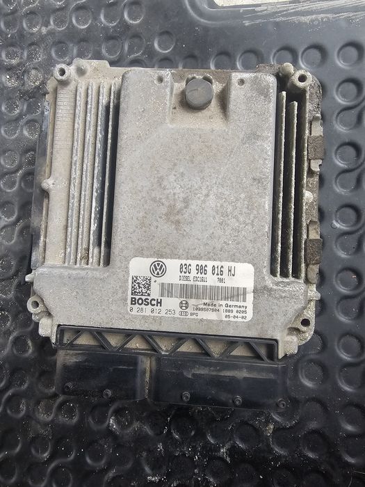 ECU Calculator motor VW Golf5 2.0TDI 03G906016HJ 0281012253 EDC16U1 BK