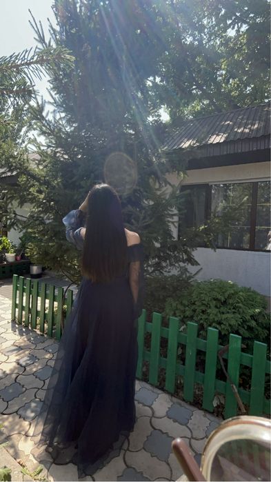 Продам синее платье