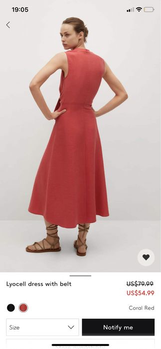 Летнее платье Mango