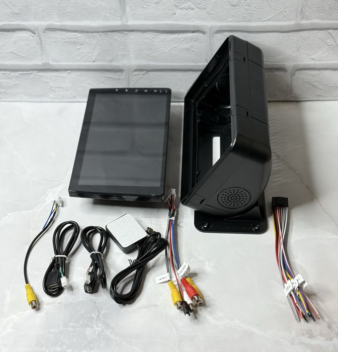 Магнитола для любого авто андроид 13 с рамкой WiFi