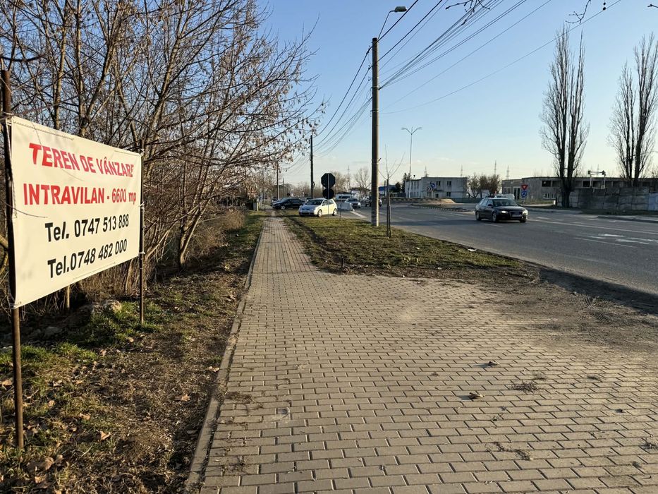 Vand teren intravilan tecuci 6600 mp