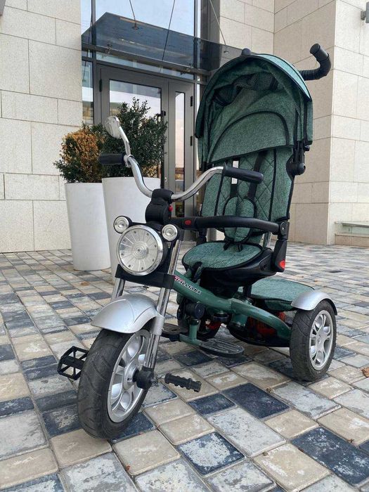 Продается детская велоколяска Skillmax (б.у).