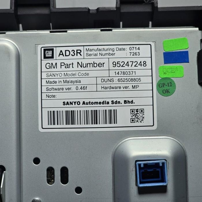 Cd player auto NAVI 650 Opel Astra J Facelift