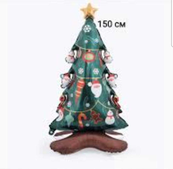 Воздушный шар Эльф Санта