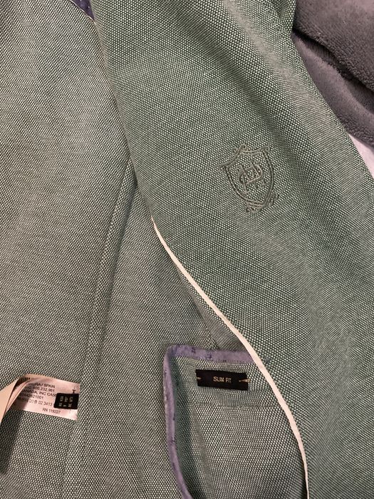 Sacou Massimo Dutti verde