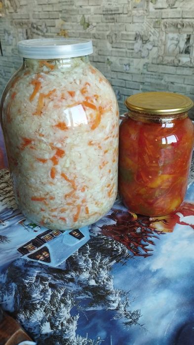 Продам капусту, лечо и т.д