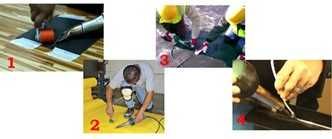 Ручной аппарат для сварки баннера