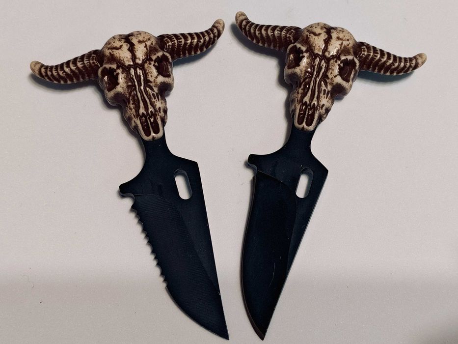 Нож за скрито носене TEXAS нож за врата Push Dagger