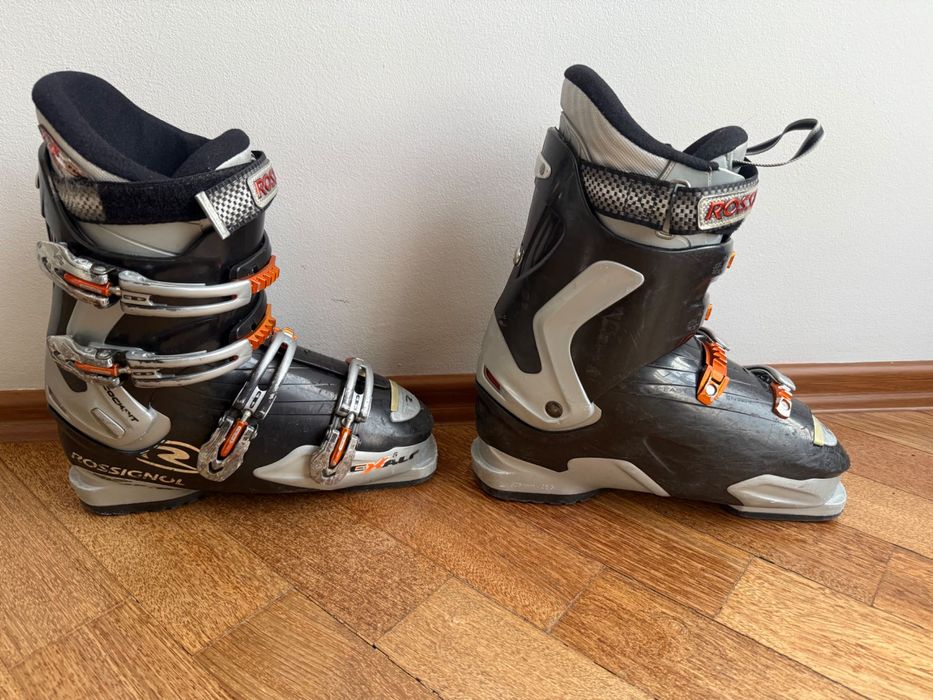 Rossignol ски, ски обувки, щеки