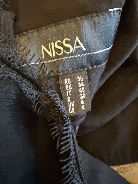 Rochie Nissa matase naturala