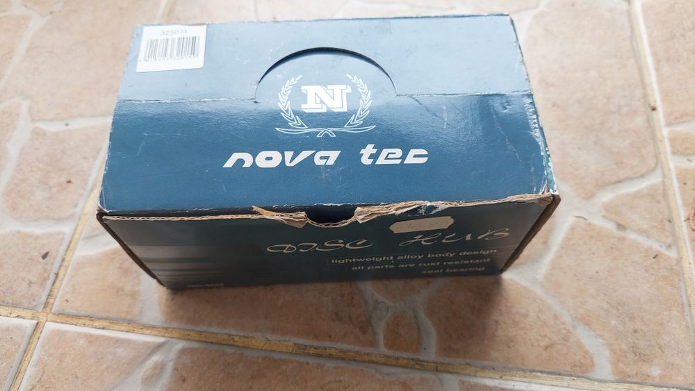 Butuc fata Novatec cu adaptor  qr sau 20 mm