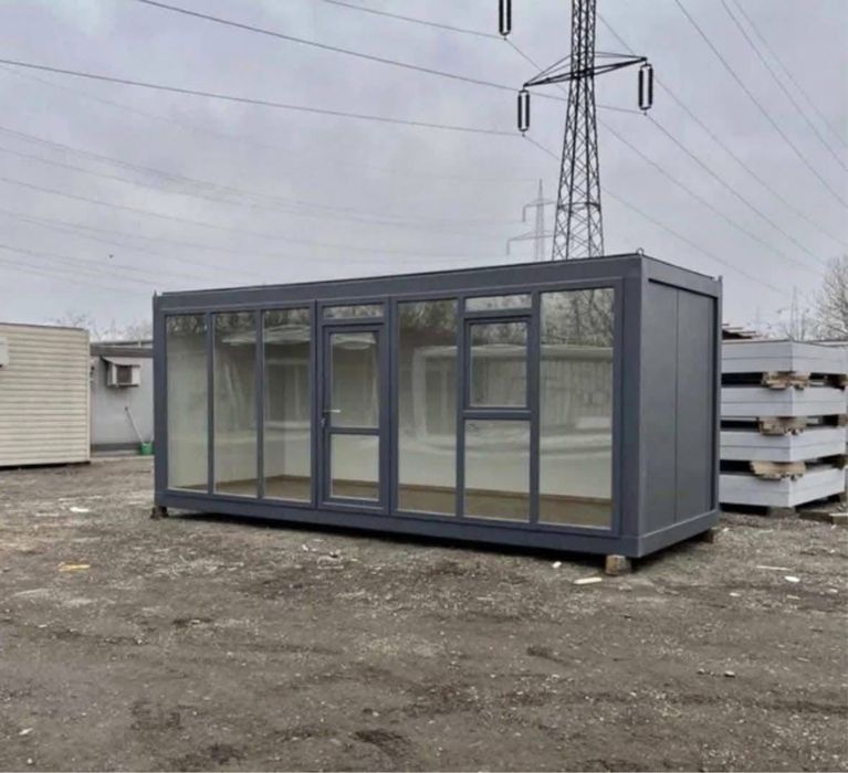 Vand containere modulare cu vitrina