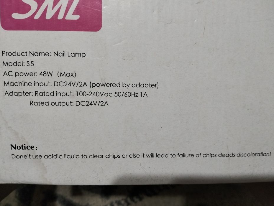 Продам лампу для маникюра