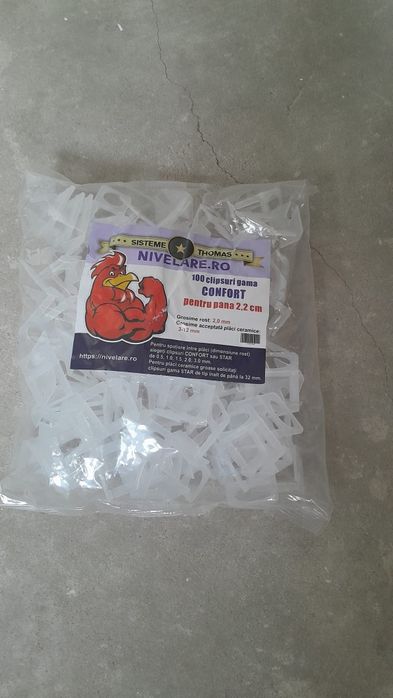 Clipsuri pentru gresie și faianță