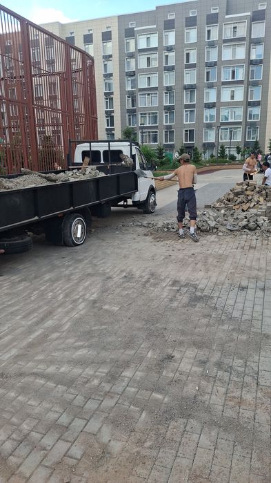 Укладка брусчатки асфальт