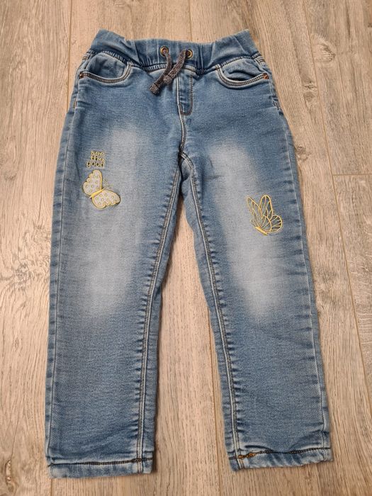 Blugi dublati foarte grosi, fetita, 116, SMYK COOL CLUB