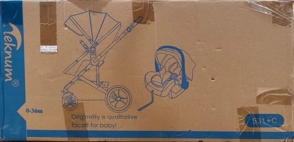 Детская коляска трансформер 3 в 1 Teknum