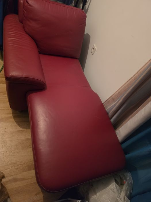 Vand coltar piele 2X3x1,7 metri
