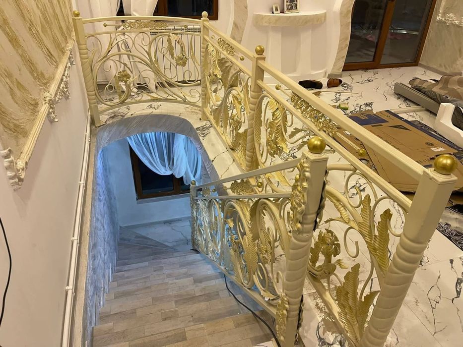 Balustrada din fier forjat unicat
