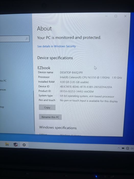 Laptop Jumper Windows 10 in folie