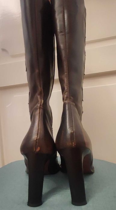 Дамски кожени боти Gino Rossi Lavorazione Artigiana 40 номер