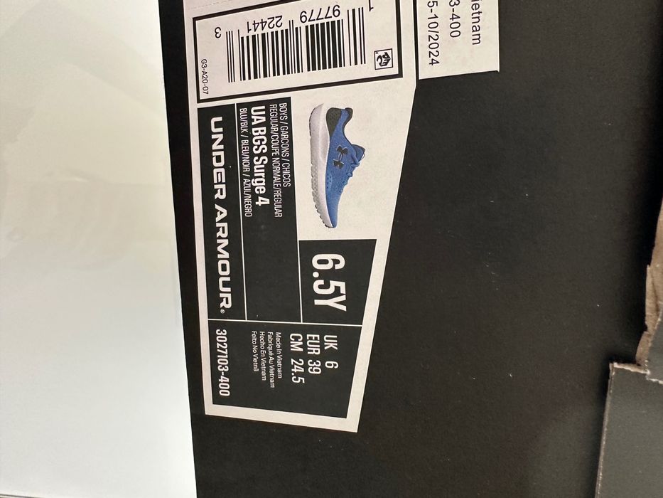 Маратонки Under armour 39 номер