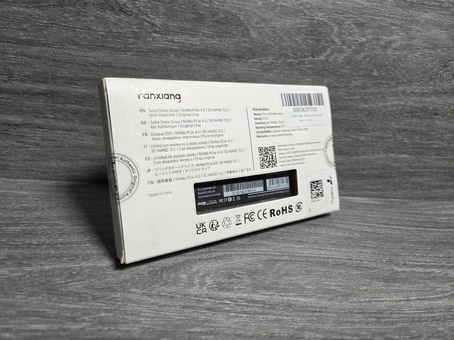 ПРОМО ! FanXiang S770 1 TB Gen4 NVMe хард диск !