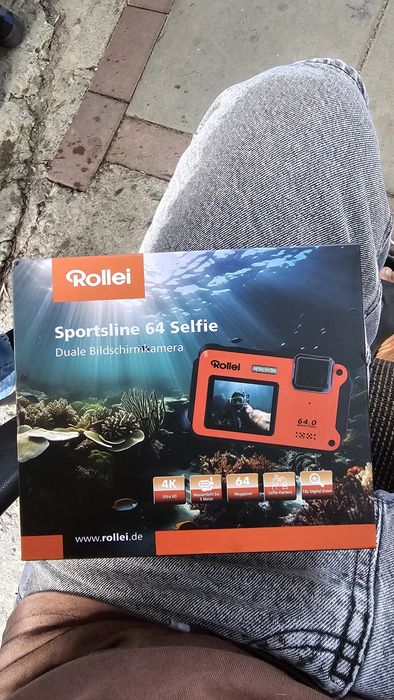 Rollei aparat foto selfie camera subacvatic